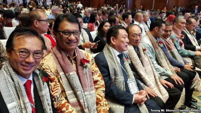 ulos di acara imf bali
