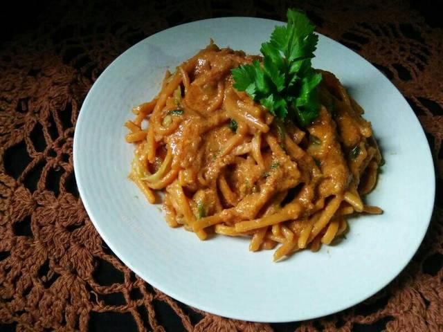 mie gomak bumbu kacang