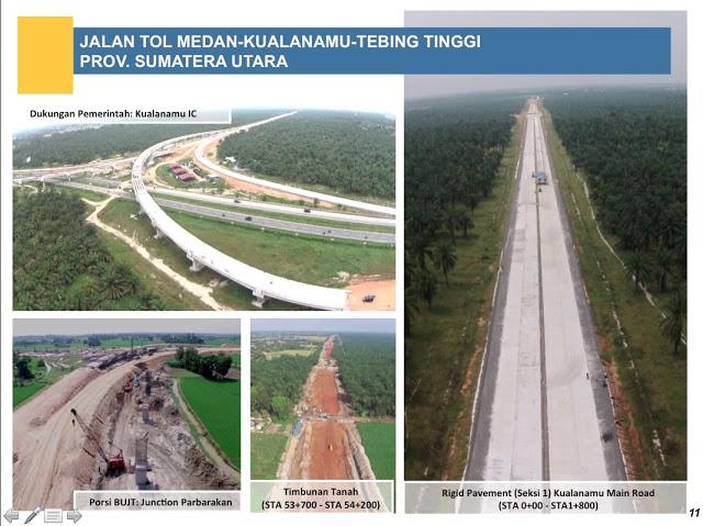 Begini Penampakan Megahnya Proyek Tol Medan-Kualanamu