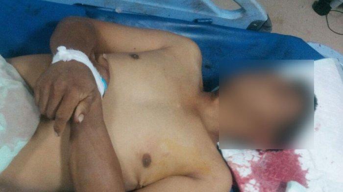 kepala desa korban pembacokan