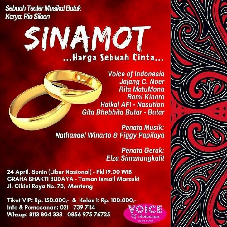 Teater Musikal Batak Sinamot