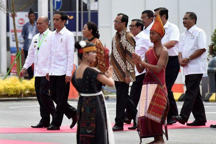 Jokowi di silangit