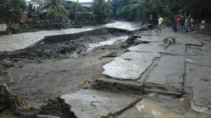 banjir bandang padang sidempuan