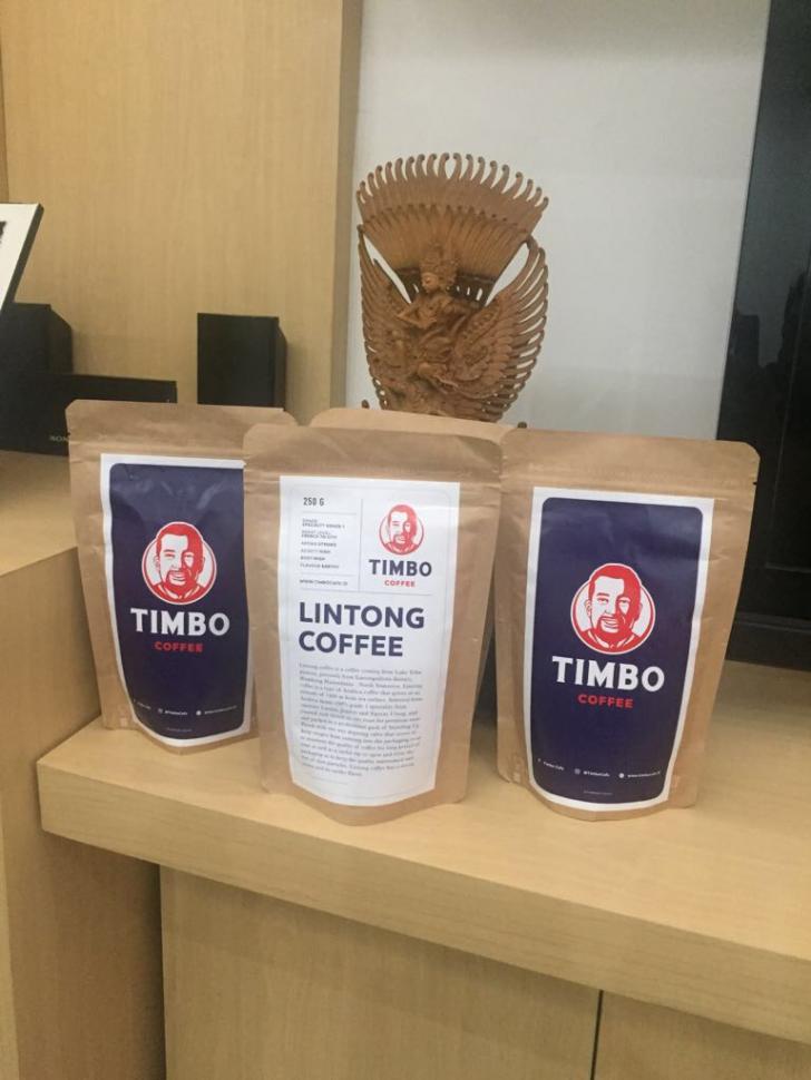 Kopi Lintong di Timbo Cafe Silangit