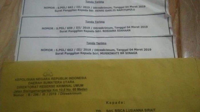bukti laporan polda sumut