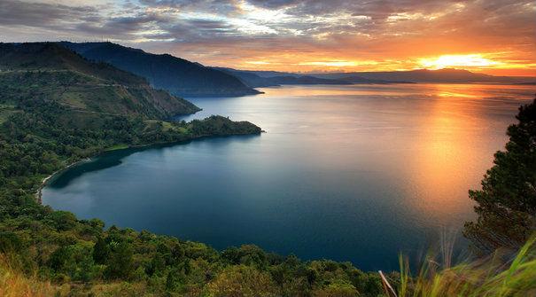 Danau Toba Sun Set