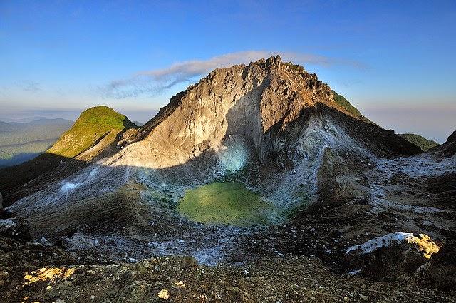 kawah gunung sibayak karo berastagi