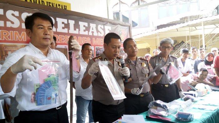 Begal medan di tembak polisi